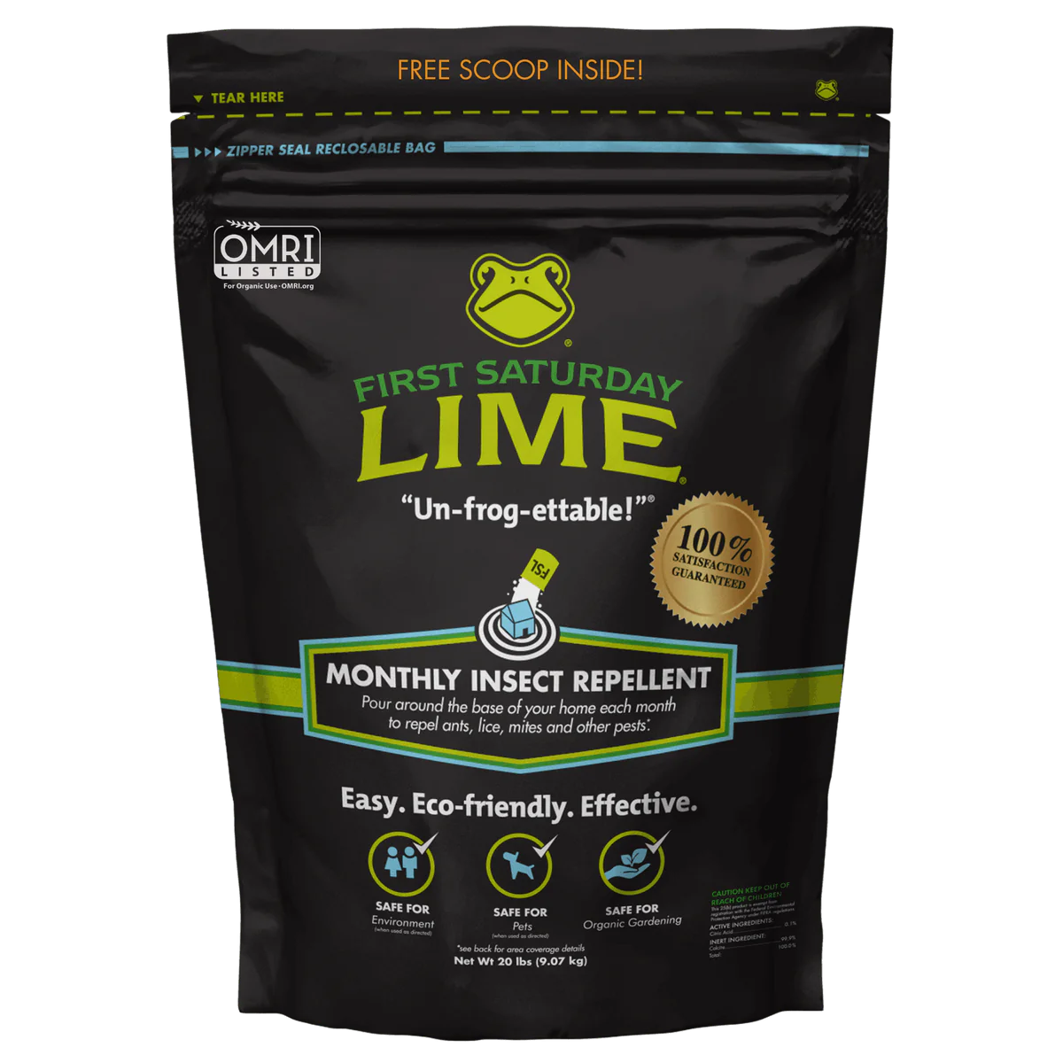 First Saturday Lime Insect Repellent